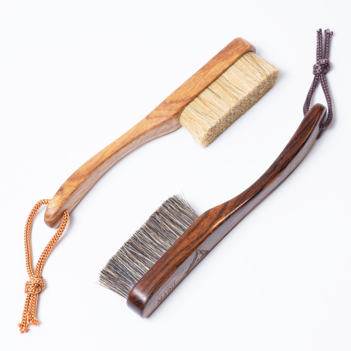 Premium Boar's Hair Rose Wood Rock Climbing brush (Dark)