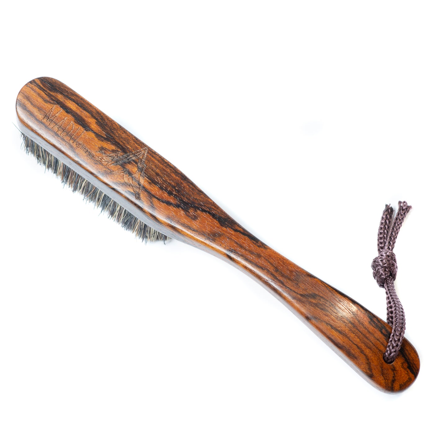 Premium Boar's Hair Rose Wood Rock Climbing brush (Dark)