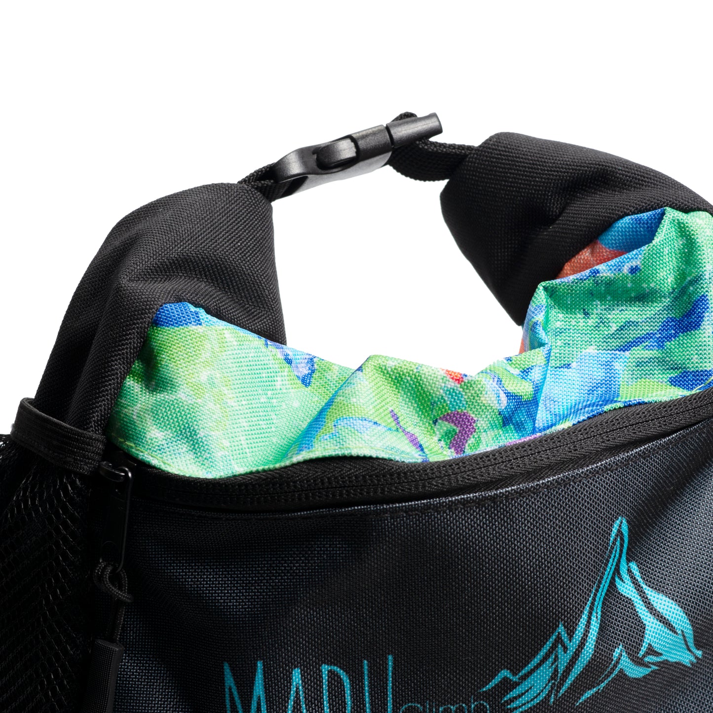 Large Climbing Chalk Bucket Bag (Blue Art Work)