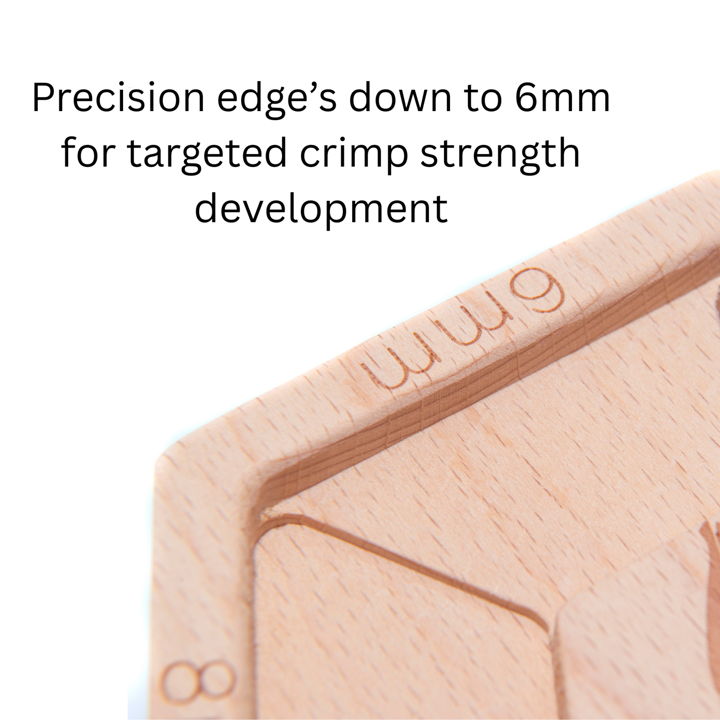 Portable Hexagon Finger Board Six Unique Hardwood Edge's ( 1 Piece )