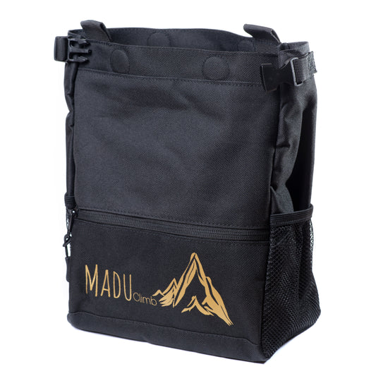 Large Climbing Chalk Bucket Bag (Black Edition)