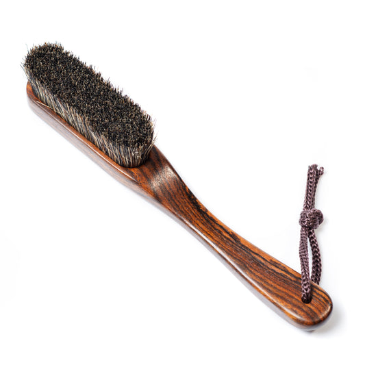 Premium Boar's Hair Rose Wood Rock Climbing brush (Dark)