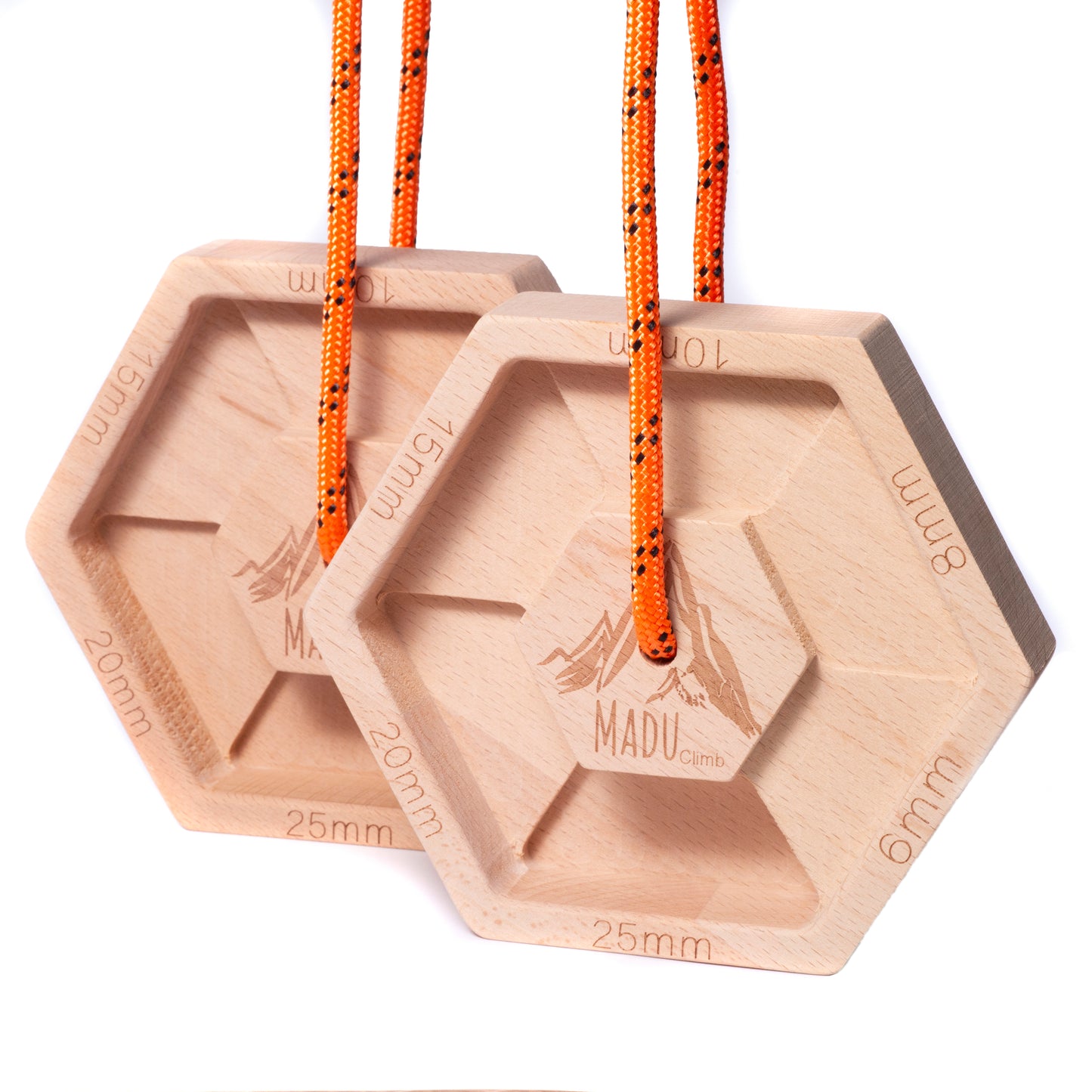 Portable Hexagon Finger Board Six Unique Hardwood Edge's