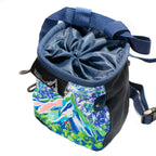 Colourful Sport Climbing Chalk Bag Watercolour Artwork