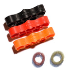 Finger Resistance Band Extensor Three Levels + Two Extra Acupressure Massage Rings