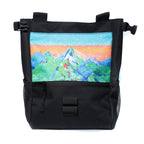 Large Climbing Chalk Bucket Bag Water Colour Art Work