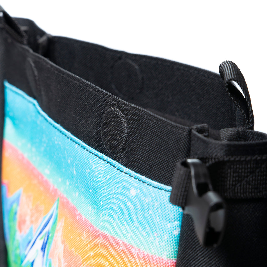 Large Climbing Chalk Bucket Bag Water Colour Art Work